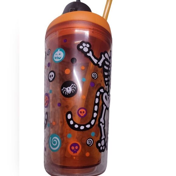 Halloween Cat Skeleton Bobble Head Cup - Picture 4 of 4